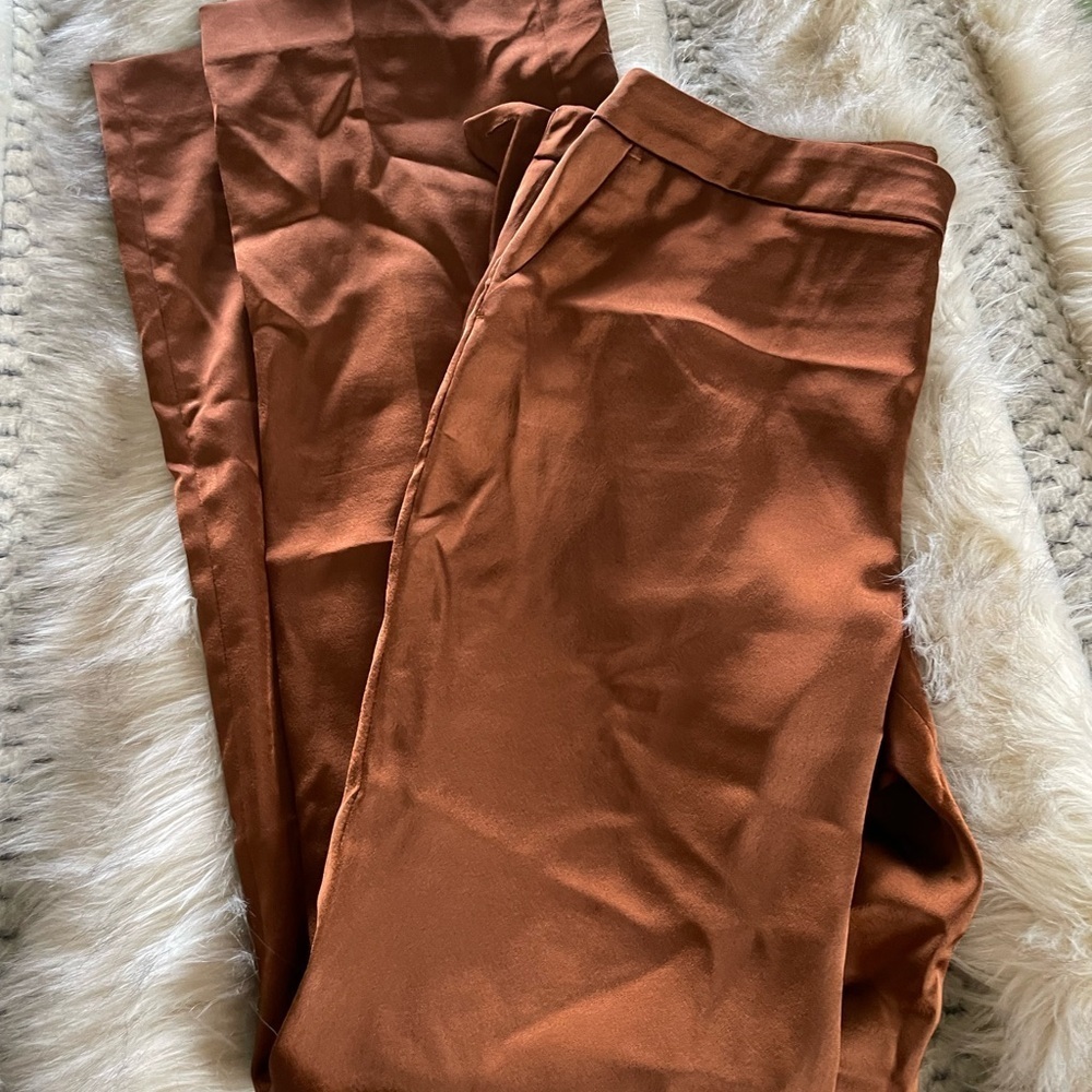 Chico's Rich Brown Boot Cut Pants - Picture 4 of 6
